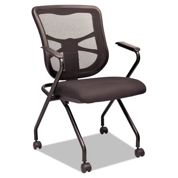 Mesh, Flared 7-Bar, Black, Alera, Mfr#: ALEEL4914